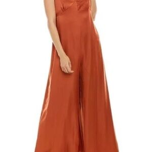 WeWoreWhat Wide-Leg Jumpsuit Small